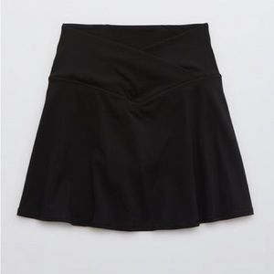 Aerie Offline Black Tennis Skort / Skirt